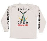 Tech Tee Rashguard - White Tee shirt salty