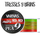 tresses 9 brins pour la pêche